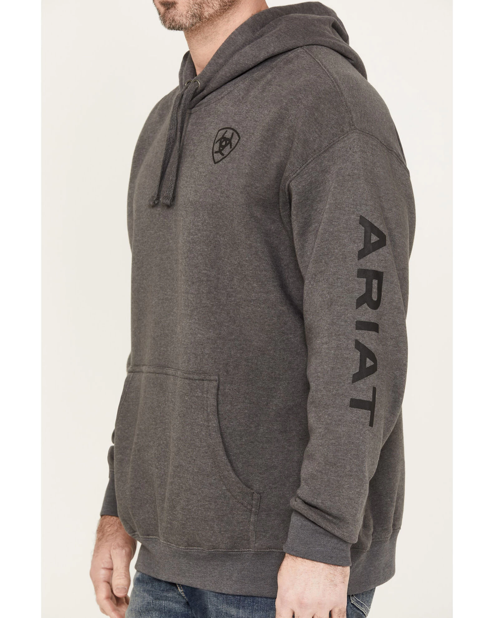 Ariat Men's SMU Hooded Sweatshirt 5 Ariat Men's SMU Hooded Sweatshirt - Image 3
