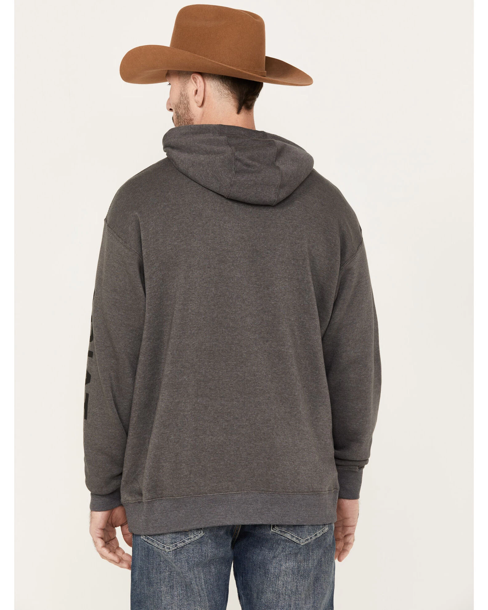 Ariat Men's SMU Hooded Sweatshirt 6 Ariat Men's SMU Hooded Sweatshirt - Image 4