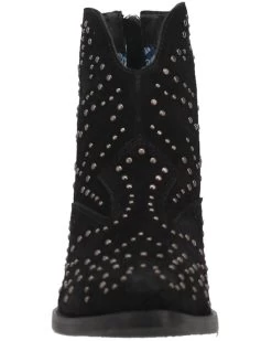 Dingo Women's Denim N Diamonds Studded Western Fashion Booties - Round Toe  -Western Fashion 2000377932 001 P4