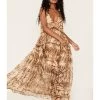 Free People Women's Julianna Abstract Print Maxi Dress