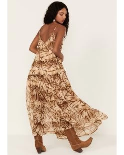 Free People Women's Julianna Abstract Print Maxi Dress -Western Fashion 2000378061 295 P4