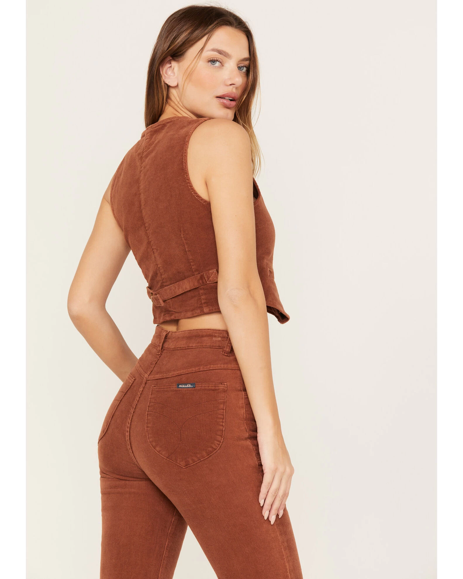 Rolla's Women's Dallas Cord Vest 6 Rolla's Women's Dallas Cord Vest - Image 4