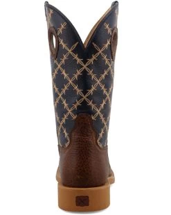 Twisted X Men's 12" Tech X Western Boot - Broad Square Toe -Western Fashion 2000378356 200 P3