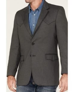 Circle S Men's Plano Sportcoat  -Western Fashion 2000378357 001 P3