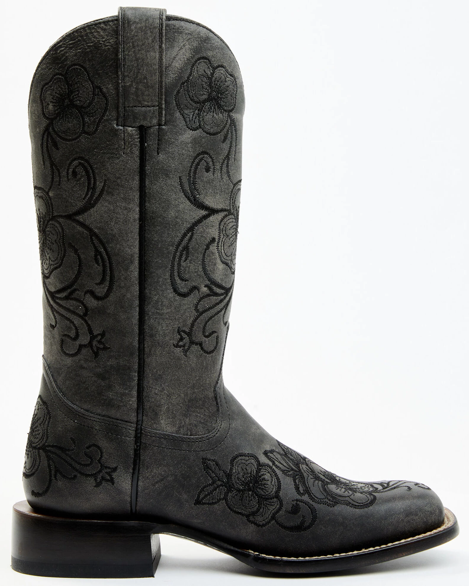 Shyanne Women's Lasy Western Boots - Broad Square Toe 4 Shyanne Women's Lasy Western Boots - Broad Square Toe - Image 2