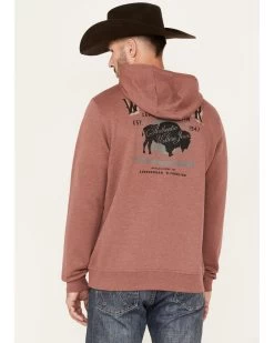 Wrangler Men's Buffalo Pullover Hooded Sweatshirt -Western Fashion 2000378472 640 P4