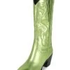 Jeffrey Campbell Women's Dagget Metallic Western Boots - Snip Toe  -Western Fashion 2000379411 300 P1