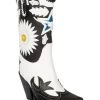 Jeffrey Campbell Women's Texarkana Longhorn Star Inlay Western Boots - Snip Toe  -Western Fashion 2000379416 001 P1