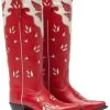 Ranch Road Boots Women's Scarlett Butterfly Tall Western Boots - Snip Toe 2 Ranch Road Boots Women's Scarlett Butterfly Tall Western Boots - Snip Toe -Western Fashion 2000379528 600 P1