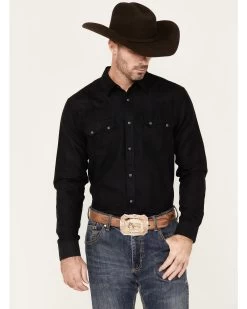 Moonshine Spirit Doe Skin Long Sleeve Snap Western Shirt