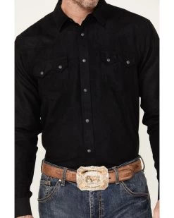 Moonshine Spirit Doe Skin Long Sleeve Snap Western Shirt -Western Fashion 2000380516 001 P3