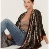 Shyanne Women's Floral Velvet Burnout Shawl 1 Shyanne Women's Floral Velvet Burnout Shawl -Western Fashion 2000380626 200 P1