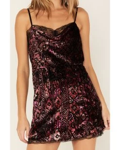 Idyllwind Women's Houston Cowl Neck Mini Dress -Western Fashion 2000380697 550 P3