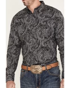 Cody James Men's Cassidy Paisley Button Down Long Sleeve Western Shirt -Western Fashion 2000381311 001 P3
