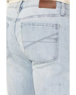 Brothers & Sons Men's Sedona Light Wash Slim Straight Stretch Denim Jeans -Western Fashion 2000381341 412 P4