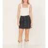 Shyanne Women's Medium Wash Denim Mini Skirt -Western Fashion 2000381368 414 P1
