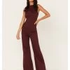 Flying Tomato Women's Wide Leg Tank Jumpsuit -Western Fashion 2000381469 640 P1