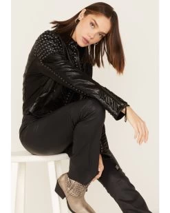 Double D Ranch Women's Solstice Ceremony Leather Jacket