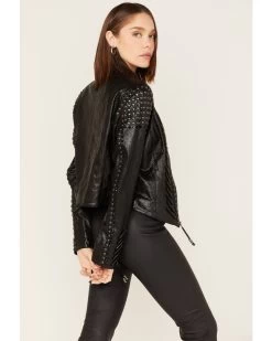 Double D Ranch Women's Solstice Ceremony Leather Jacket -Western Fashion 2000381513 001 P4