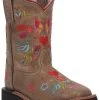 Dan Post Girls' Embroidered Western Boots - Broad Square Toe -Western Fashion 2000381636 251 P1
