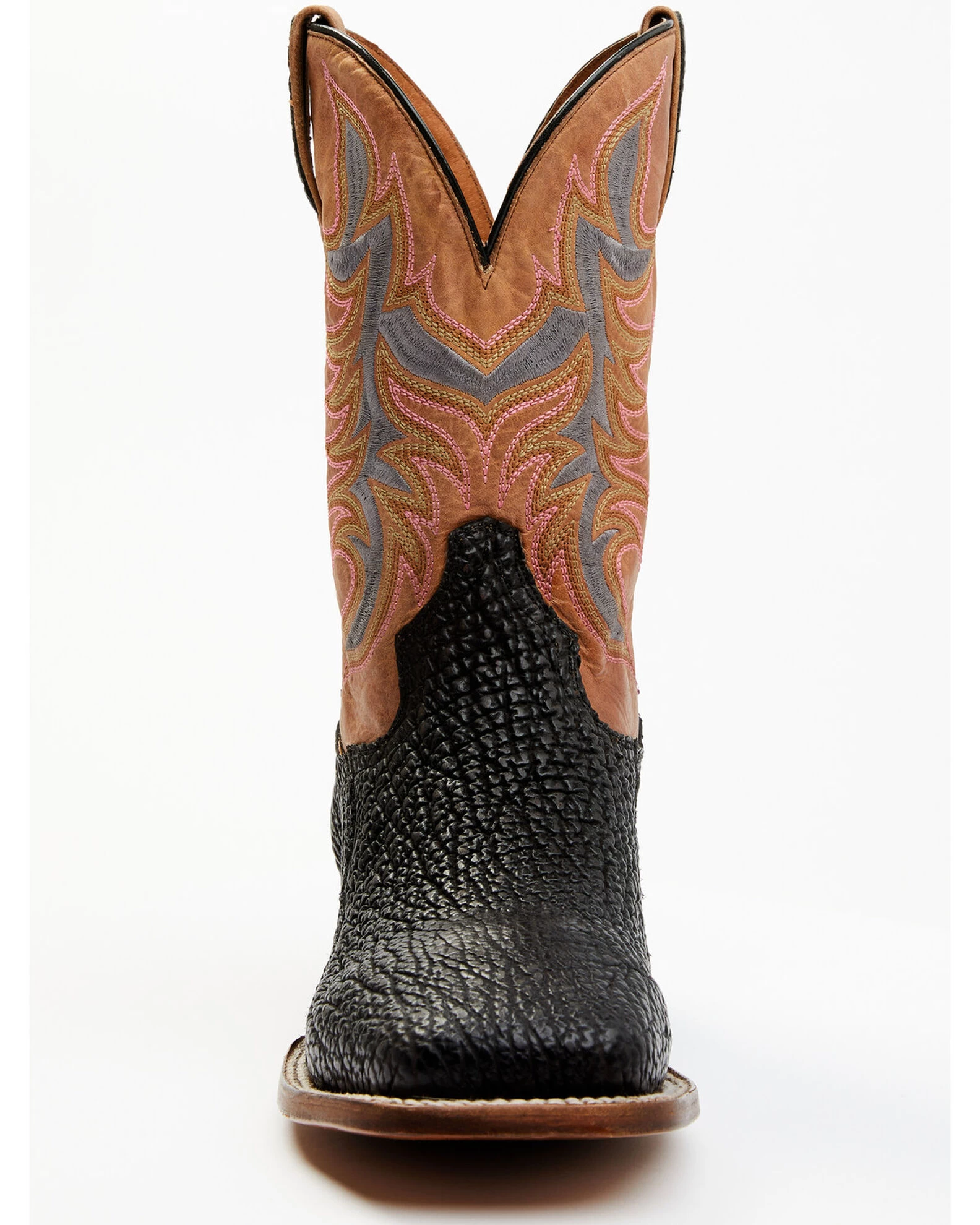 Dan Post Men's Exotic Shark Western Boots - Broad Square Toe 6 Dan Post Men's Exotic Shark Western Boots - Broad Square Toe - Image 4