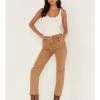Cleo + Wolf Women's High Rise Ankle Slim Straight Jeans -Western Fashion 2000382006 251 P1