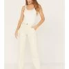 Cleo + Wolf Women's High Rise Relaxed Straight Jeans -Western Fashion 2000382021 101 P1