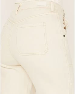 Cleo + Wolf Women's High Rise Relaxed Straight Jeans -Western Fashion 2000382021 101 P4