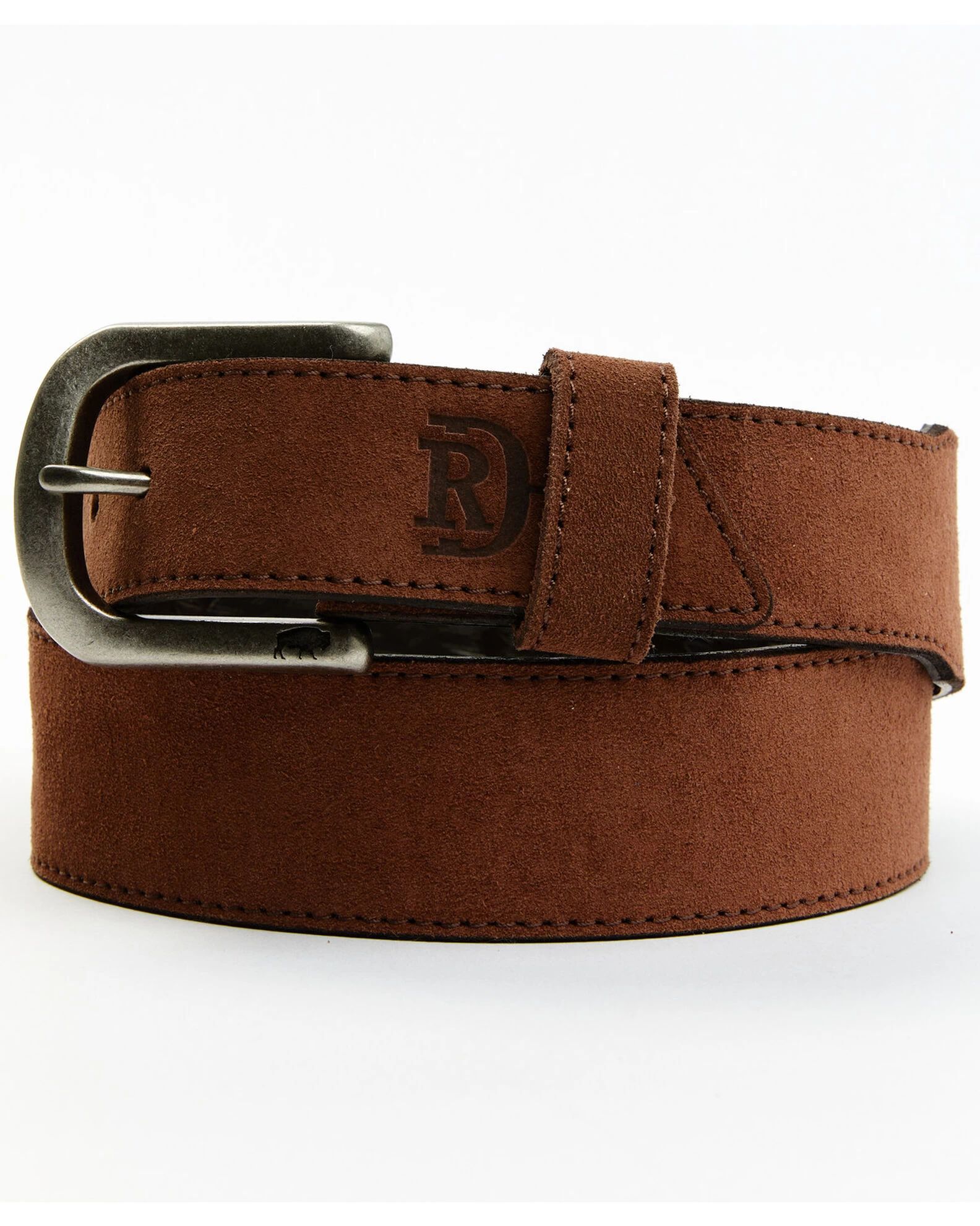 Red Dirt Hat Co. Men's Roughout Leather Belt 3 Red Dirt Hat Co. Men's Roughout Leather Belt