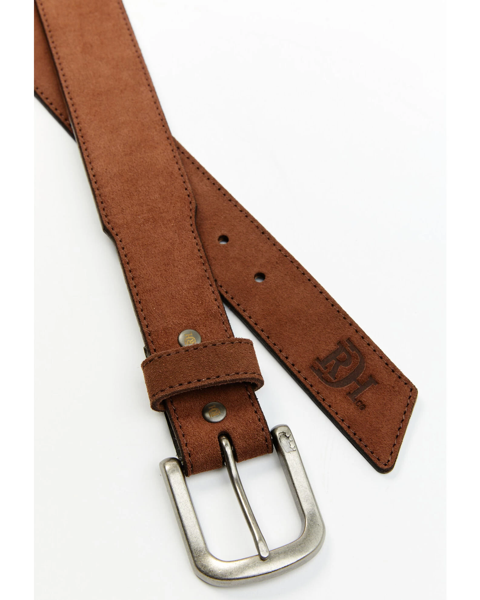 Red Dirt Hat Co. Men's Roughout Leather Belt 4 Red Dirt Hat Co. Men's Roughout Leather Belt - Image 2