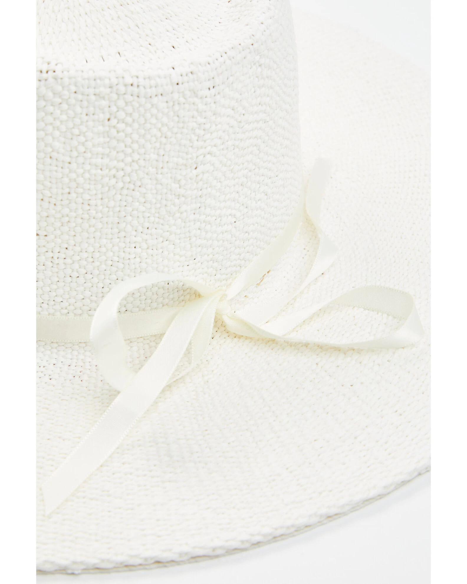 Nikki Beach Women's White Krystal Australian Toyo Fedora Hat 4 Nikki Beach Women's White Krystal Australian Toyo Fedora Hat - Image 2