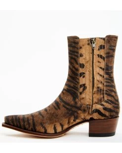 Sendra Women's Tiger Print Western Booties - Snip Toe -Western Fashion 2000382417 200 P3