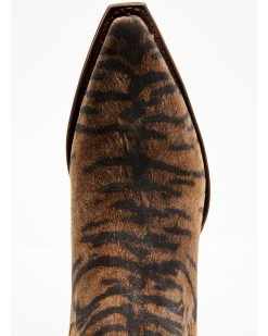 Sendra Women's Tiger Print Western Booties - Snip Toe -Western Fashion 2000382417 200 P6