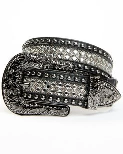Wonderwest Women's Rhinestone Belt 