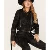 Wonderwest Women's Studded Leather Moto Jacket -Western Fashion 2000382470 001 P1