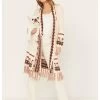 Shyanne Women's Southwestern Border Knit Maxi Cardigan 2 Shyanne Women's Southwestern Border Knit Maxi Cardigan -Western Fashion 2000382848 251 P1