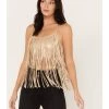 Shyanne Women's Cropped Fringe Tank Top -Western Fashion 2000382849 251 P1