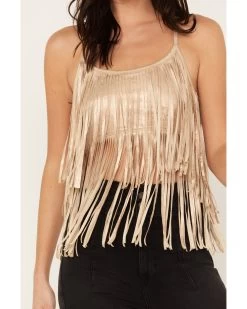 Shyanne Women's Cropped Fringe Tank Top -Western Fashion 2000382849 251 P3