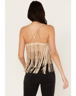 Shyanne Women's Cropped Fringe Tank Top -Western Fashion 2000382849 251 P4