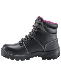 Avenger Women's Builder Mid 6" Lace-Up Waterproof Work Boots - Steel Toe -Western Fashion 2000383108 001 P3