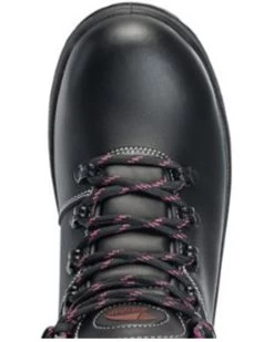 Avenger Women's Builder Mid 6" Lace-Up Waterproof Work Boots - Steel Toe -Western Fashion 2000383108 001 P6