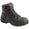 Avenger Women's Builder Mid 6" Lace-Up Waterproof Hiking Work Boot - Steel Toe -Western Fashion 2000383109 200 P1