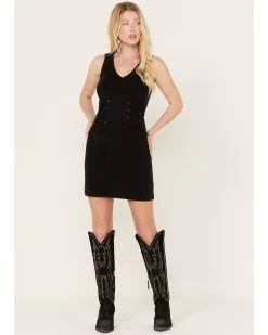 Idyllwind Women's Benton Denim Lace-Up Dress