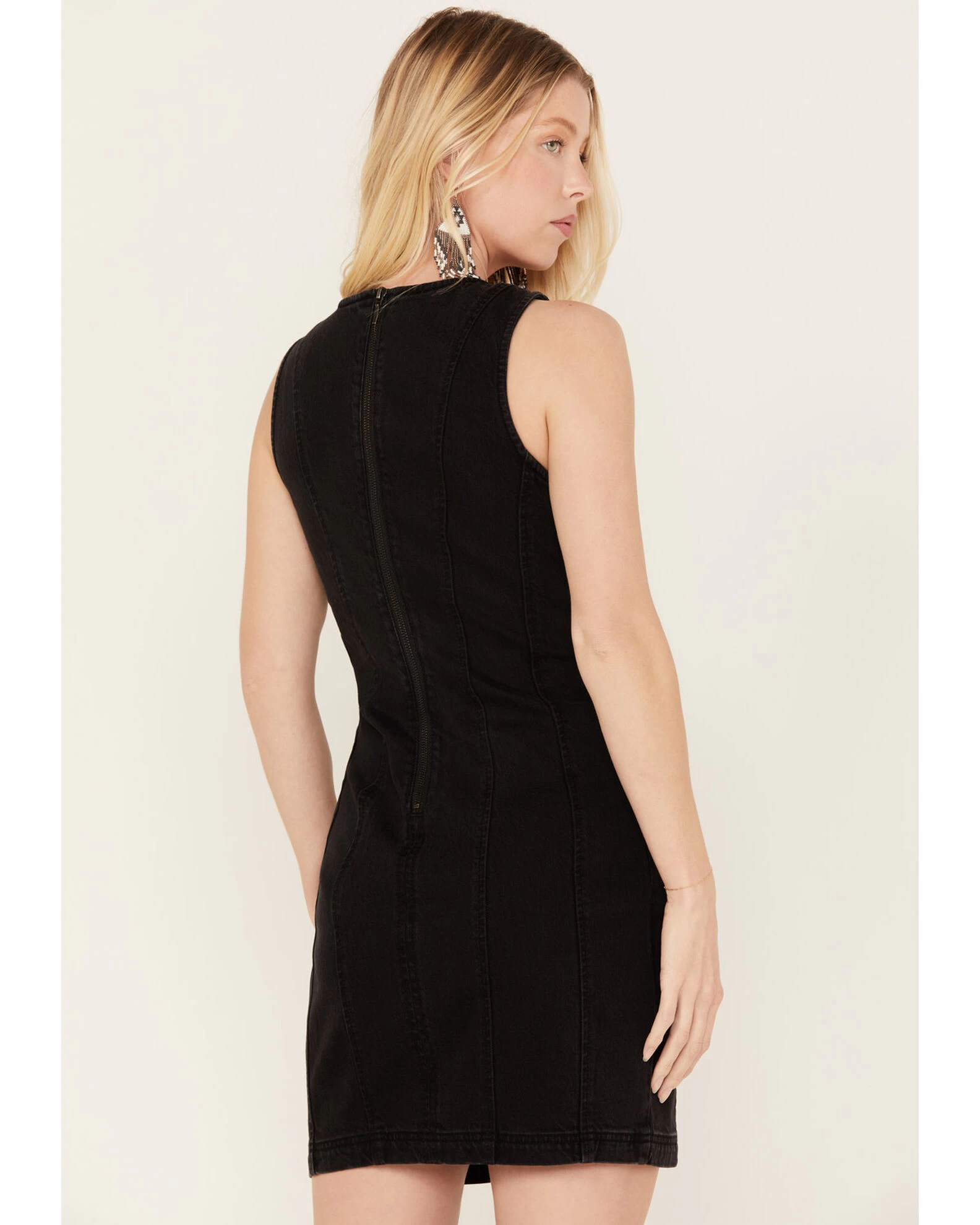 Idyllwind Women's Benton Denim Lace-Up Dress 6 Idyllwind Women's Benton Denim Lace-Up Dress - Image 4