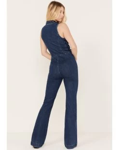 Idyllwind Women's Barlow Lace-Up Denim Jumpsuit -Western Fashion 2000383282 417 P4