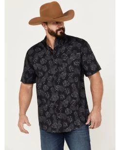 Cinch Men's ARENAFLEX Hawaiian Short Sleeve Button Down Shirt