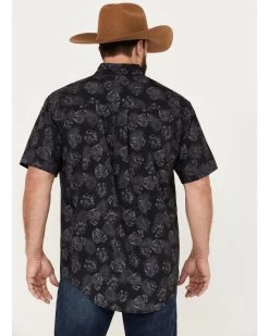 Cinch Men's ARENAFLEX Hawaiian Short Sleeve Button Down Shirt -Western Fashion 2000383897 001 P4