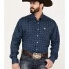 Cinch Men's Geo Print Long Sleeve Button Down Stretch Western Shirt  -Western Fashion 2000383907 400 P1