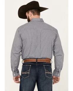 Cinch Men's Geo Print Long Sleeve Button Down Western Shirt -Western Fashion 2000383928 020 P4
