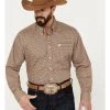 Cinch Men's Plaid Print Long Sleeve Button Down Western Shirt  -Western Fashion 2000383939 200 P1